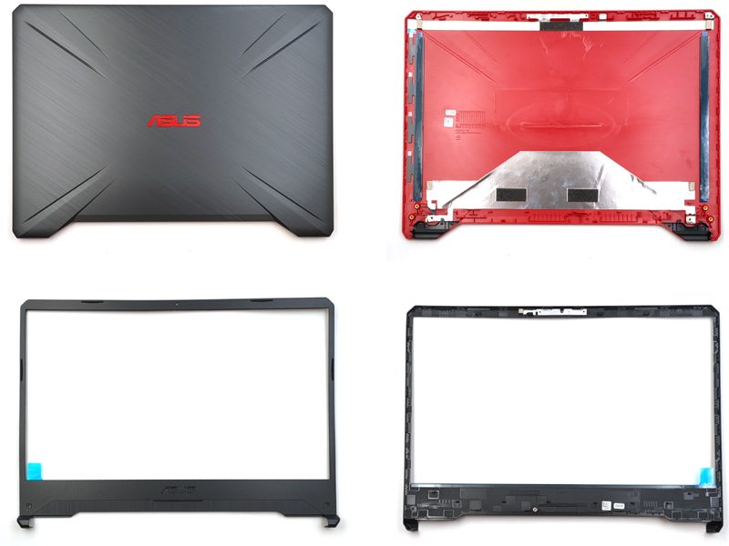 Genuine LCD Back Cover & Front Bezel for Asus TUF Gaming FX505 FX86 Series Laptop