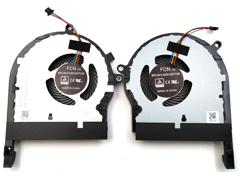 Genuine CPU & GPU Fan for Asus TUF Gaming FX504  FX80 Series Laptop