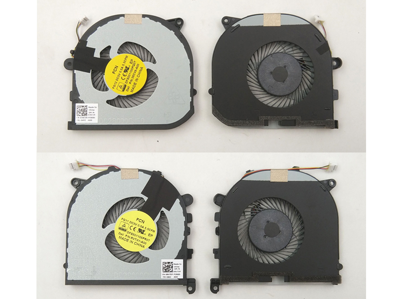 Genuine CPU & GPU Fan for Dell XPS 15 9550 Laptop