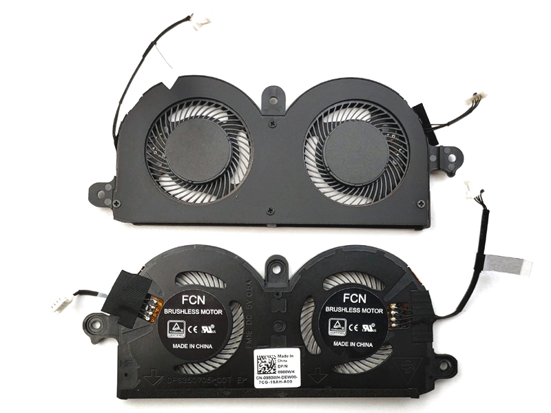Genuine CPU Fan for Dell XPS 13 9370 Series Laptop