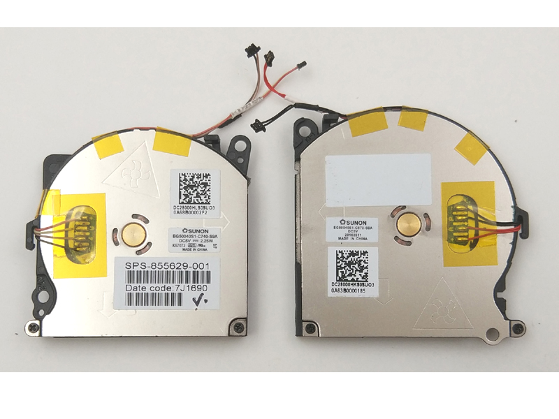 Genuine CPU & GPU Fan for  HP Spectre 13-v Series Laptop
