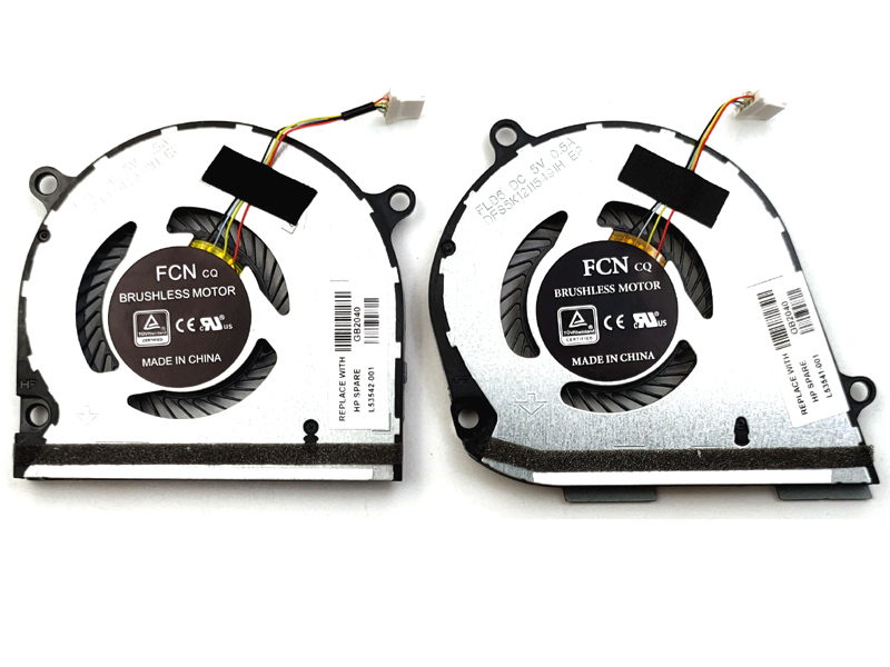 Genuine CPU & GPU Fan for HP Envy X360 15-DS 15M-DS 15-DR Series Laptop