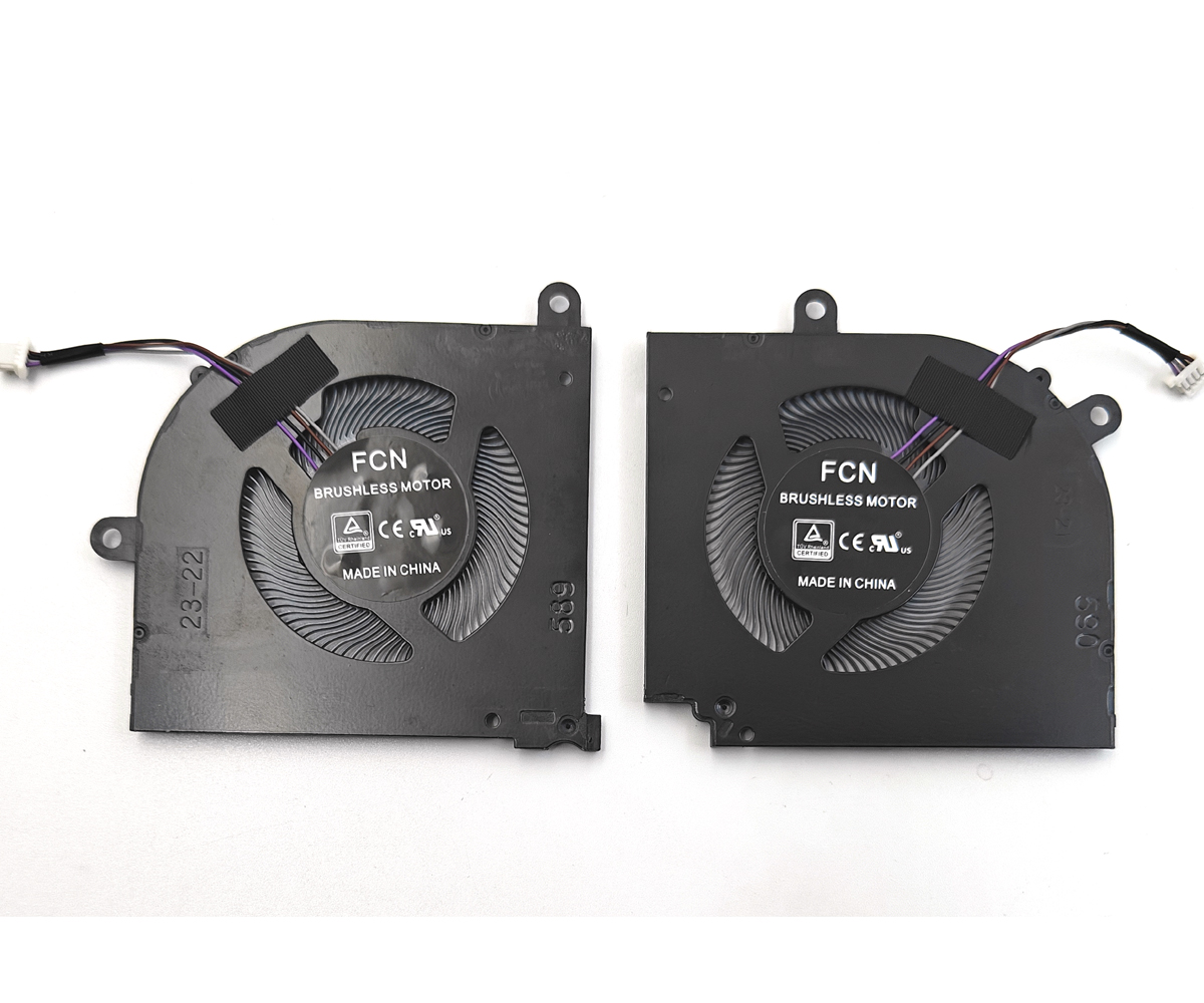 Genuine CPU & GPU Fan for MSI Stealth 15M MS-1562 MS-1563 Series Laptop