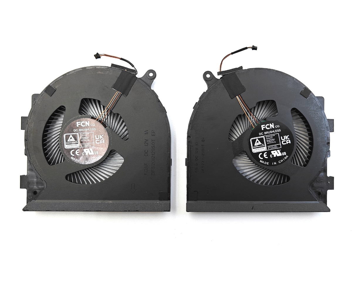 Genuine CPU + GPU Fan for Razer Blade 18" (2023) RZ09-0484 RZ09-0484X Laptop