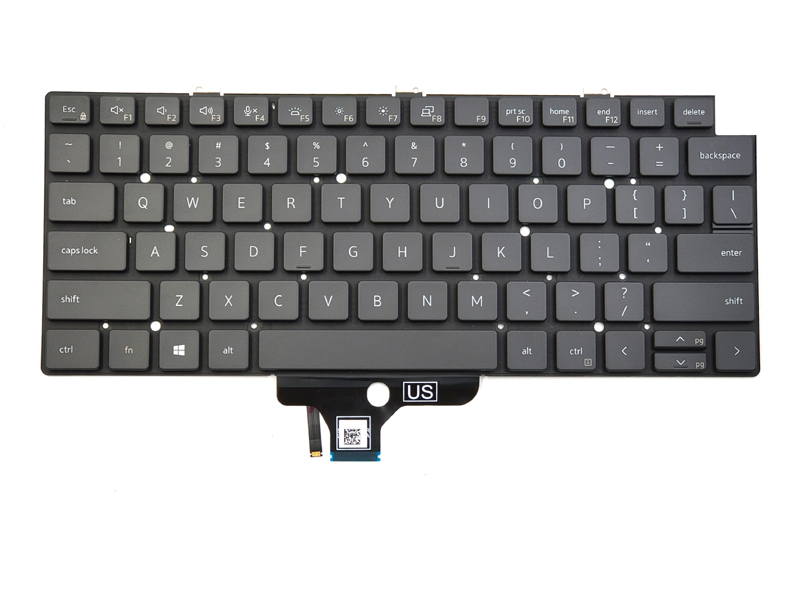 Genuine Backlit Keyboard for Dell Latitude 5320 7310 7320 Series Laptop