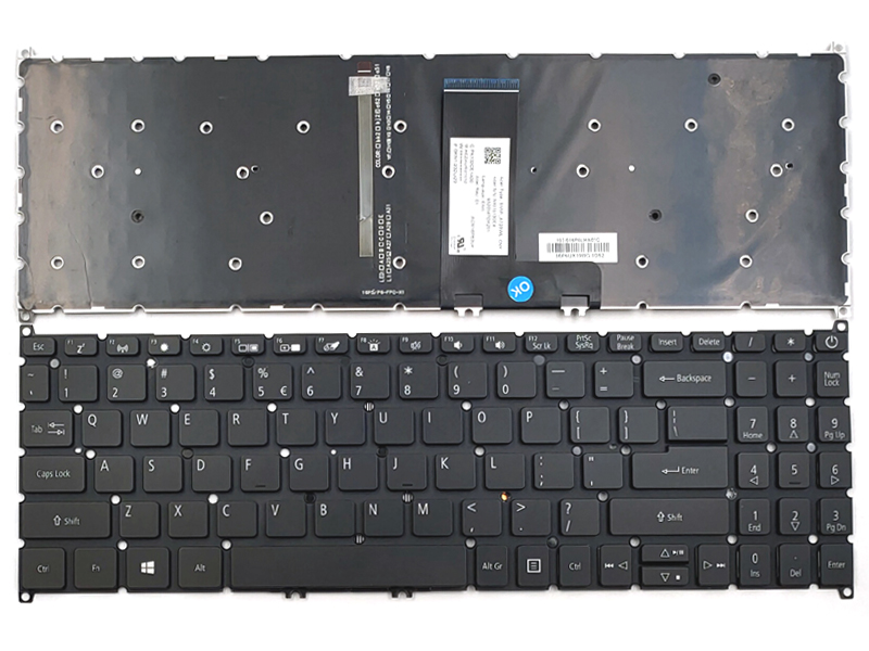 Genuine Backlit Keyboard for Acer Aspire 3 A315-54, Aspire 5 A515-54 Series Laptop