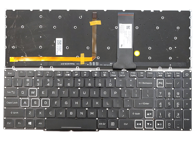 Genuine Backlit Keyboard for Acer Nitro 5 AN515-45 Series Laptop