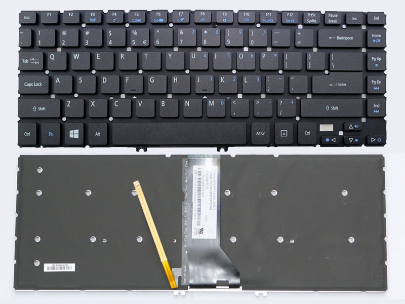Genuine Acer Aspire R7-571 R7-571G R7-572 R7-572G Series Laptop Backlit Keyboard