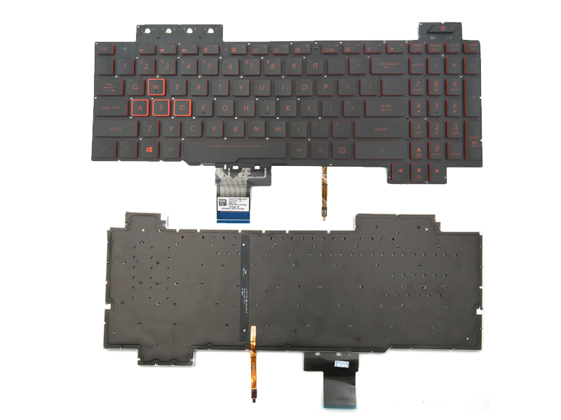 Genuine Backlit Keyboard For Asus TUF Gaming FX504 FX504GD FX504GE FX504GM Series Laptop