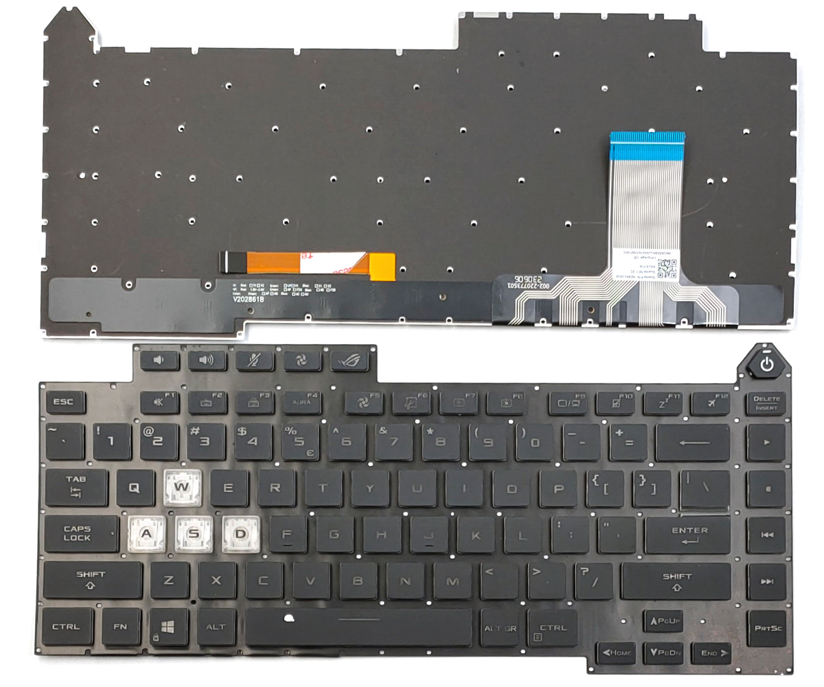 Genuine Backlit Keyboard for Asus ROG Strix G15 G513 G533 2022 Series Laptop