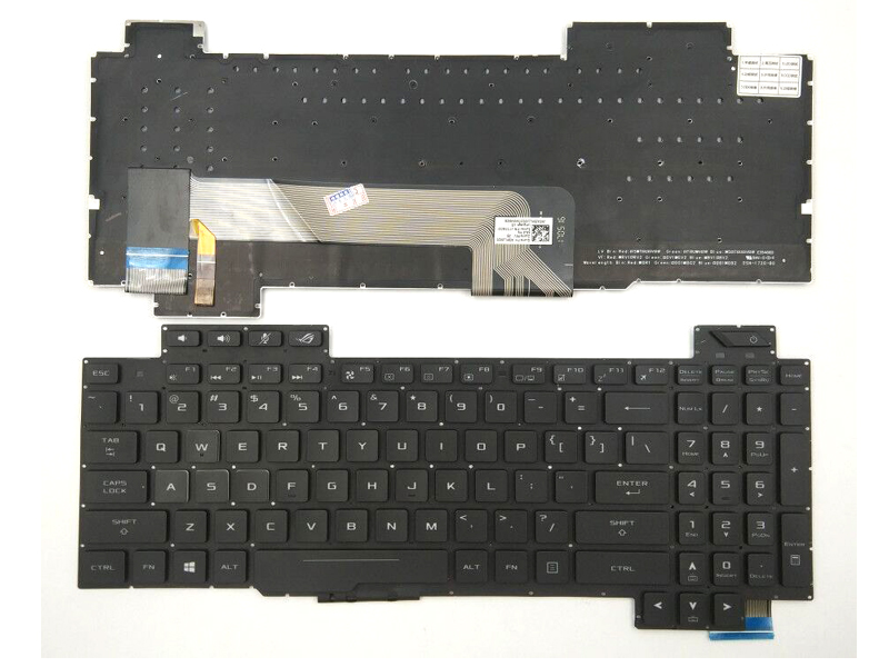 Replacement Backlit Keyboard for ASUS ROG Strix GL503 GL703 Series Laptop