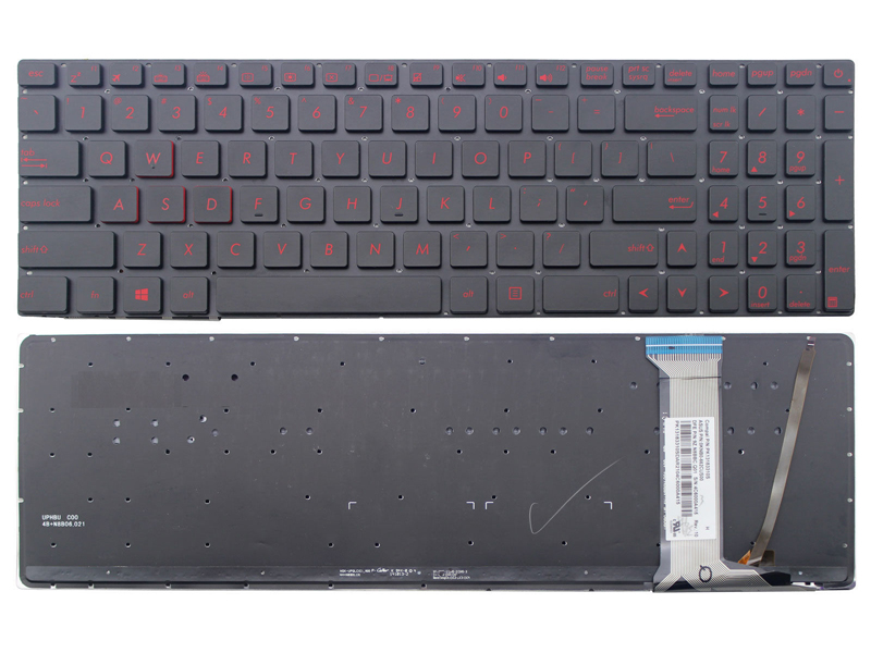 Genuine Backlit Keyboard for ASUS GL551 GL552 G771 GL752 Series Laptop