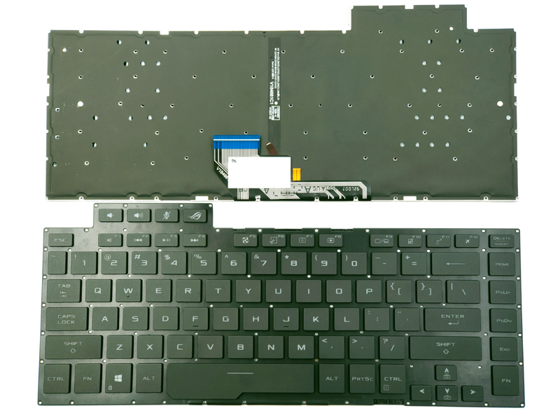 Genuine Backlit Keyboard For Asus ROG Zephyrus GU502 GU502DU GU502GU GU502GW GU502GV GX502GW GX502GV Series Laptop