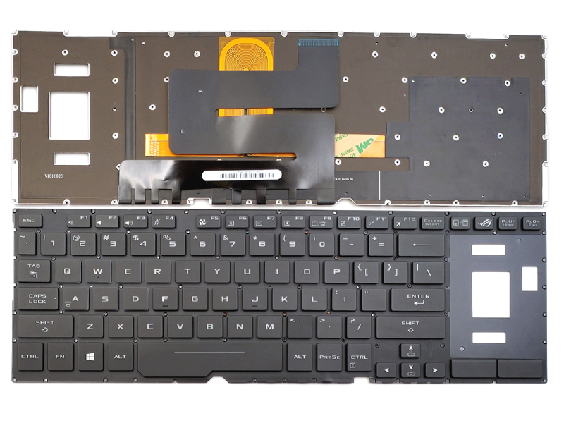 Genuine ASUS ROG GX501 GX501GI GX501VI GX501VIK GX501VS GX501VSK Series Laptop Backlit Keyboard