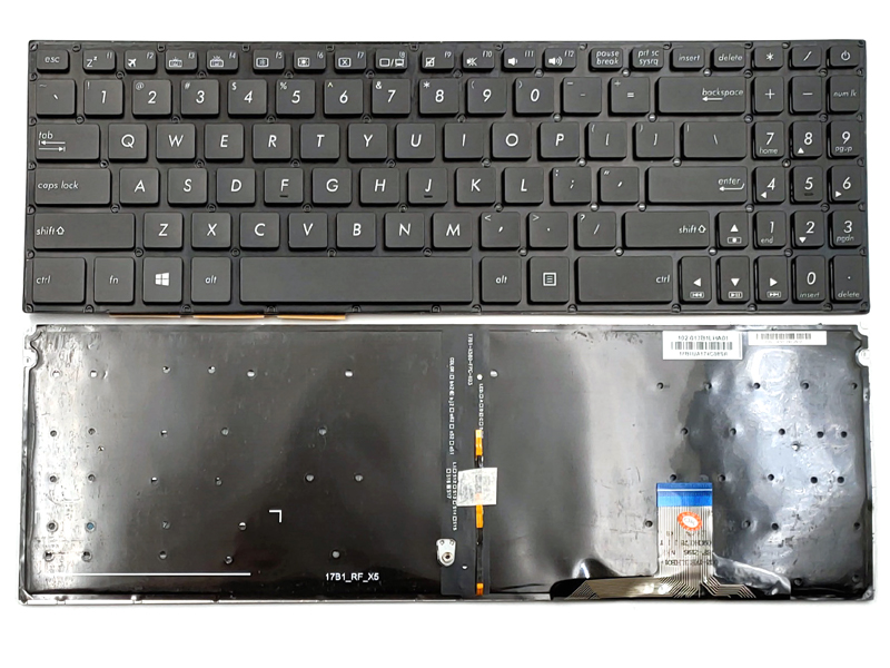 Genuine Backlit Keyboard for Asus VivoBook Pro 15 N580 N580V N580VD NX580VD X580VD Series Laptop