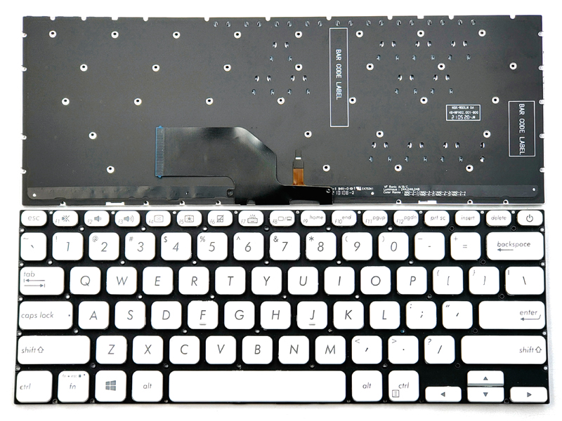 Genuine Silver Keyboard For Asus VivoBook S13 S330FA S330FN S330FL S330UA S330UN Series Laptop