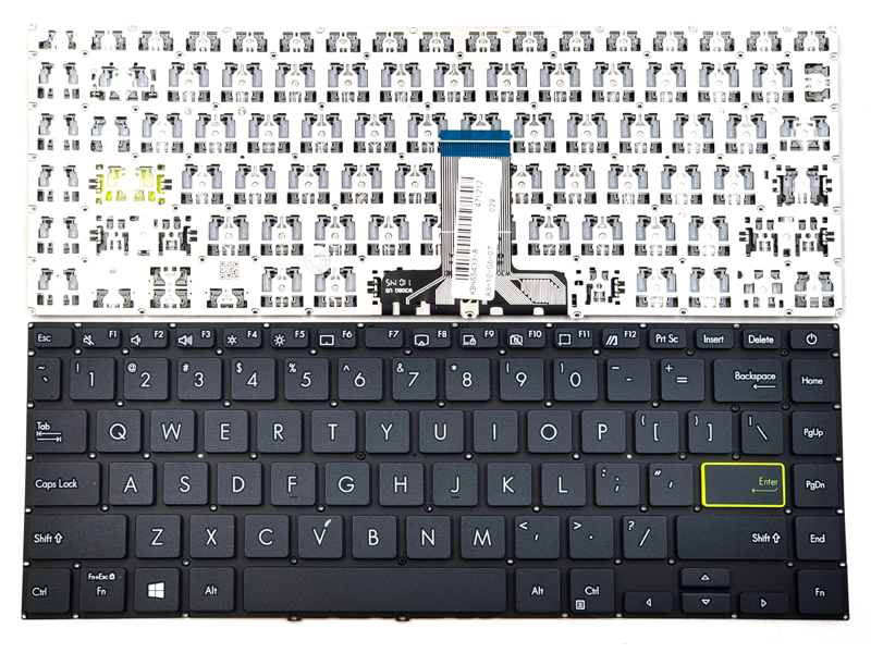 Genuine Black Keyboard for Asus VivoBook S14 S433 X421 Series Laptop