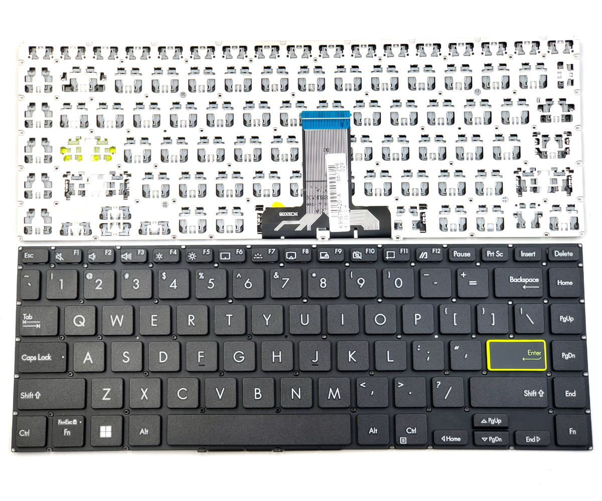 Genuine Keyboard for Asus VivoBook Flip 14 TM420UA TM420IA TP420EA TP420ZA Series Laptop