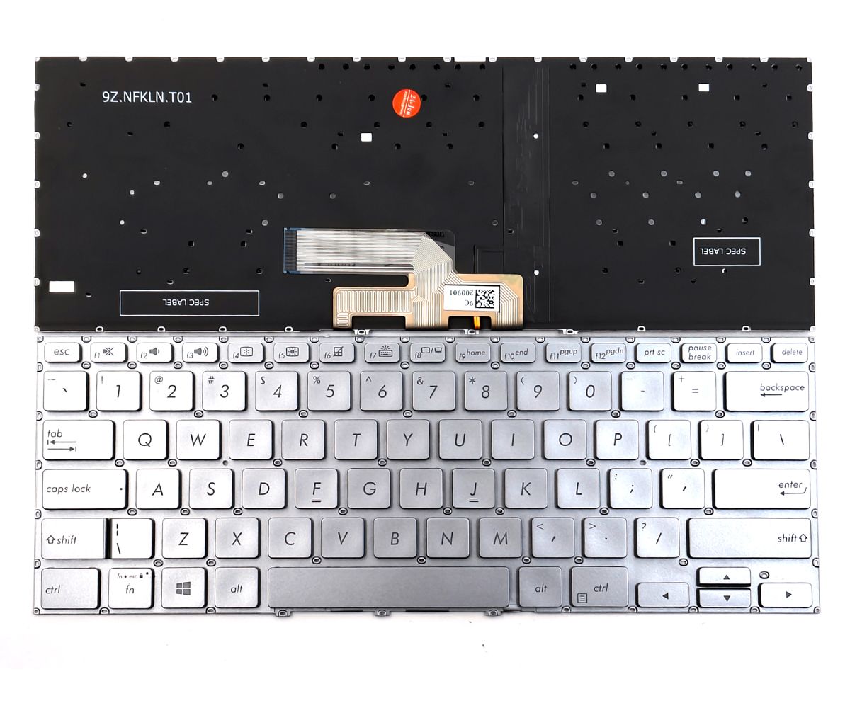 Replacement Backlit Keyboard for Asus ZenBook Flip 14 UM462 UX462 Series Laptop