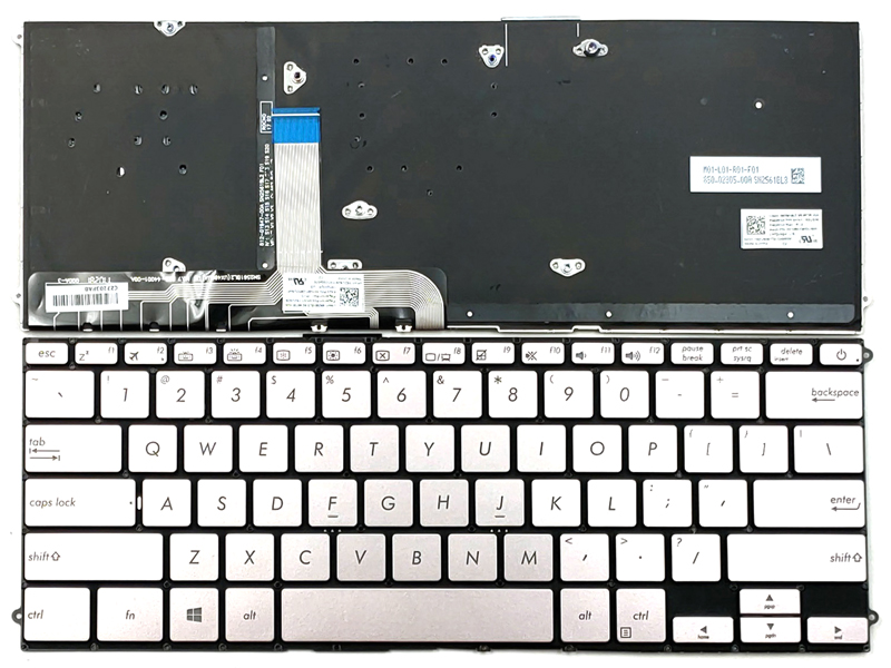 ASUS Eee PC 1015PE Series Laptop Keyboard