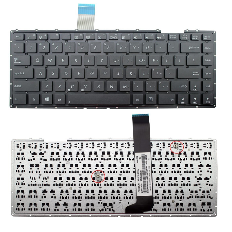 Laptop Keyboard for ASUS PRO71E PRO71F PRO71KR PRO71L PRO71SE PRO71SR PRO71Z UK United Kingdom Black