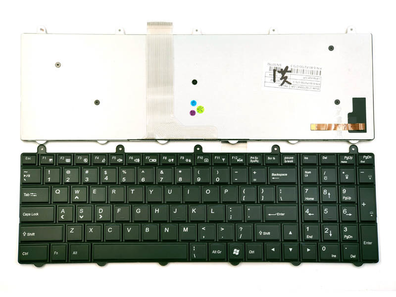 Genuine Backlit Keyboard for Clevo P157SM P177SM Series Laptop