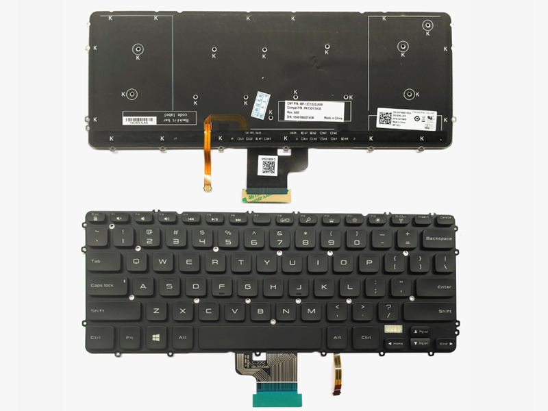 Genuine Dell XPS 9530, Precision M3800 Keyboard -- With Backlit
