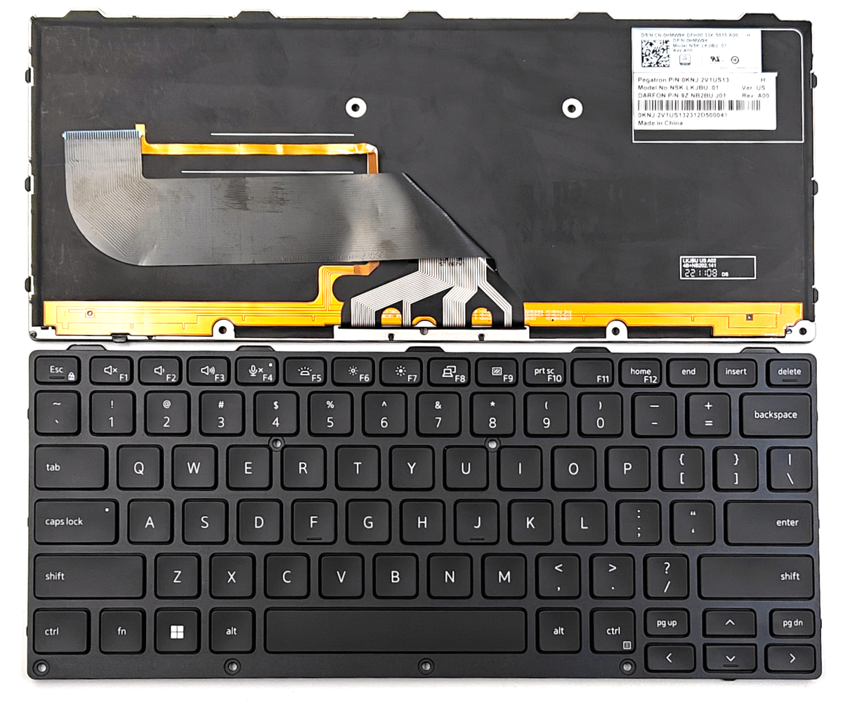 Replacement Backlit Keyboard for Dell Latitude 5430 7330 Rugged Laptop