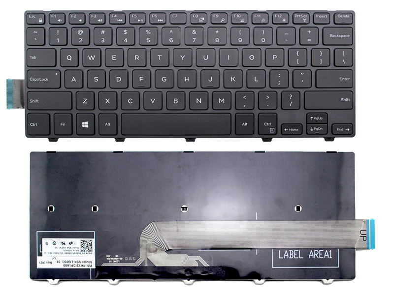 Genuine Dell Inspiron 14 3000 3441 3442 3446 3448 3451 3452 Keyboard Without Backlit