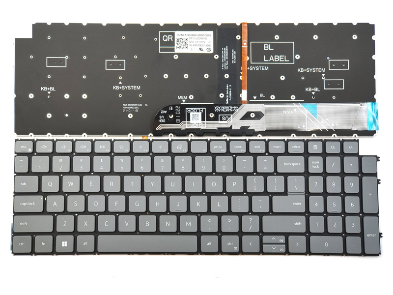 Genuine Backlit Keyboard for Dell Inspiron 3511 3515 5510 5515 7510 7610 Laptop