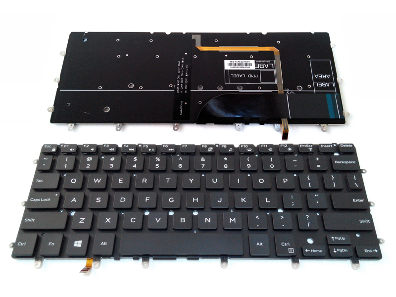 Genuine Dell Inspiron 7347 7348 7547 7548 Keyboard -- With Backlit