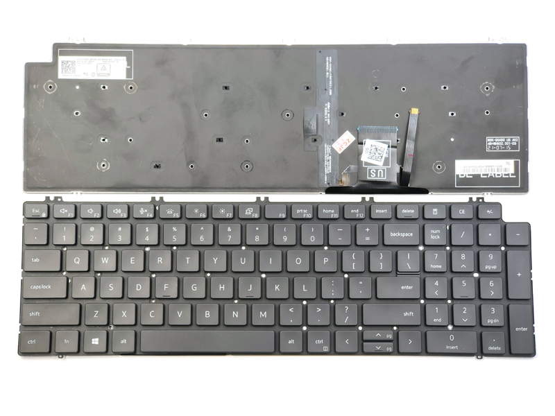 Genuine Backlit Keyboard for Dell Precision 7550 7560 7750 Laptop