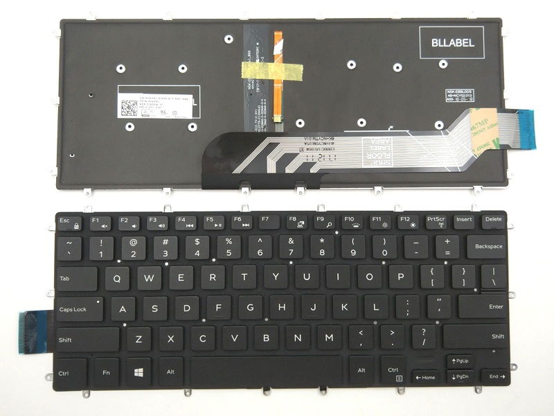 Genuine Dell Inspiron 7370 7373 7460 7472 7560 7570 7572 7573 Keyboard -- With Backlit