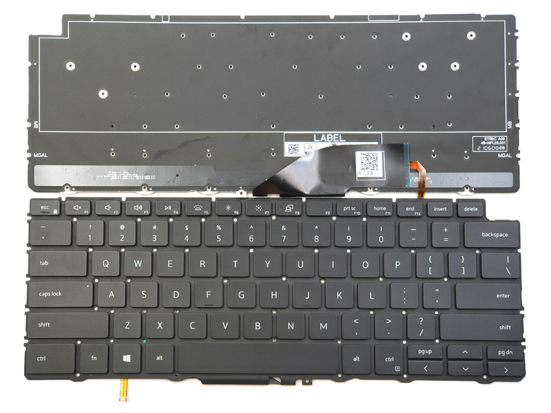 Genuine Backlit Keyboard for Dell XPS 13 7390 9310 2-in-1 Laptop