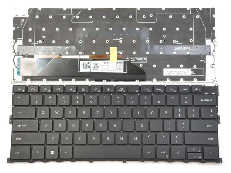 Genuine Backlit Keyboard for Dell XPS 9300 9310 Laptop
