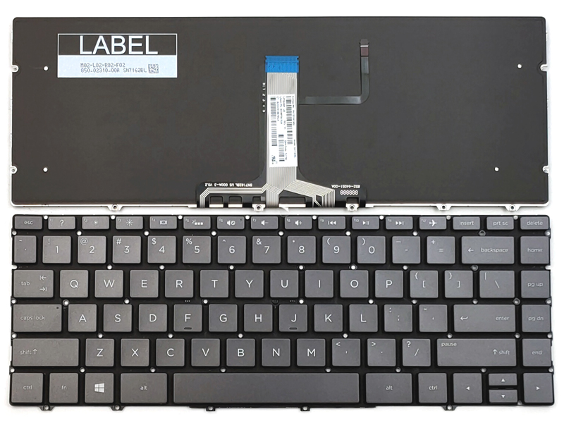 Genuine Blacklit Keyboard for HP Spectre 13-AF Series Laptop Keyboard