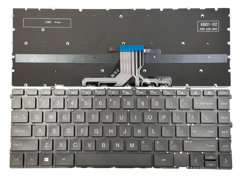 Genuine Backlit Keyboard for HP Envy 13-AY Series Laptop