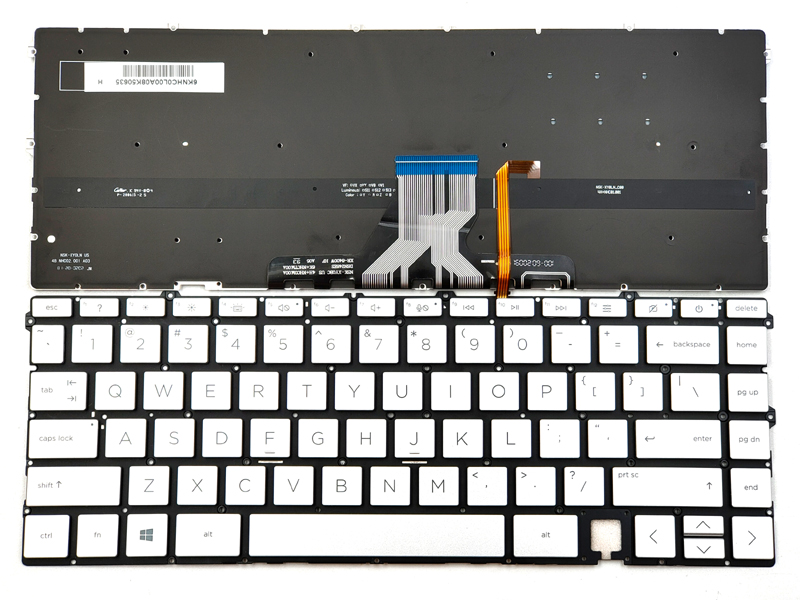 Genuine Backlit Silver Keyboard For HP Envy X360 13-AY Series Laptop