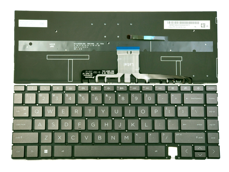 Genuine Backlit Black Keyboard for HP Spectre X360 14-EA Series Laptop