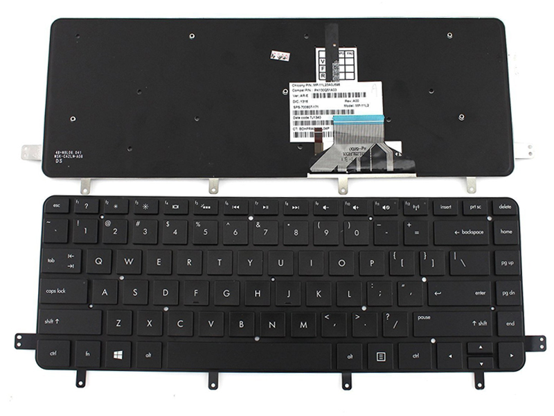 Genuine HP Spectre XT TouchSmart Ultrabook 15-4000 15t-4000 Series Backlit Keyboard
