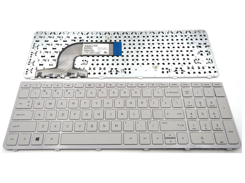 Genuine New HP Pavilion 15-E 15-N Series White Keyboard