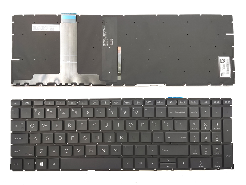 Genuine Backlit Keyboard for HP Probook 450-G8 455-G8 Laptop