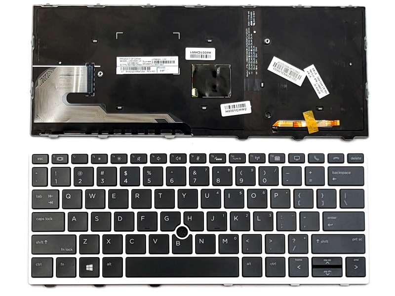 Genuine Backlit Keyboard for HP EliteBook 730-G5 735-G5 830-G5 836-G5 Laptop
