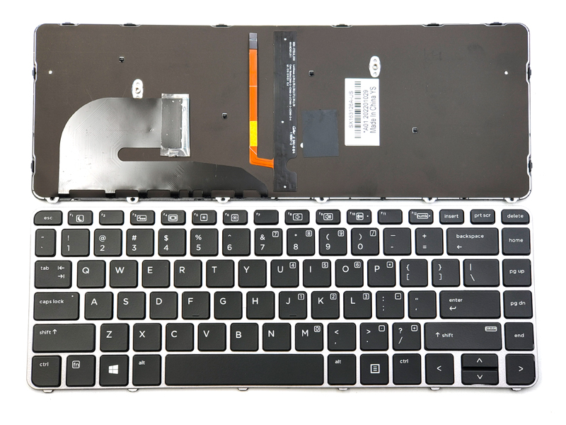 Genuine HP Elitebook 745-G3 745-G4 840-G3 840-G4 Backlit Keyboard -- Without Mouse Point