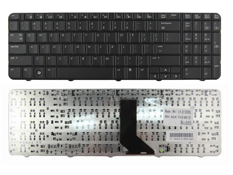 Original HP G60 series, Compaq presario CQ60 Series laptop keyboard -- [Color: Black]