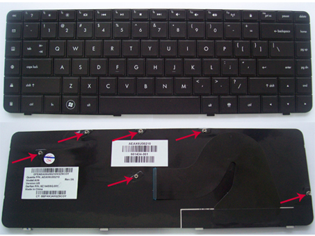 Genuine New Keyboard for HP Compaq G56 G62, Presario CQ56 CQ62 Series laptop