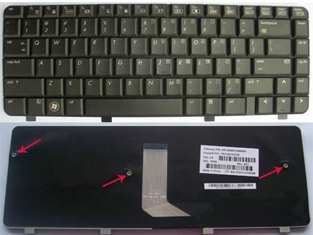 Genuine New HP Pavilion DV4 DV4-1000 DV4-2000 Series Laptop Keyboard Black