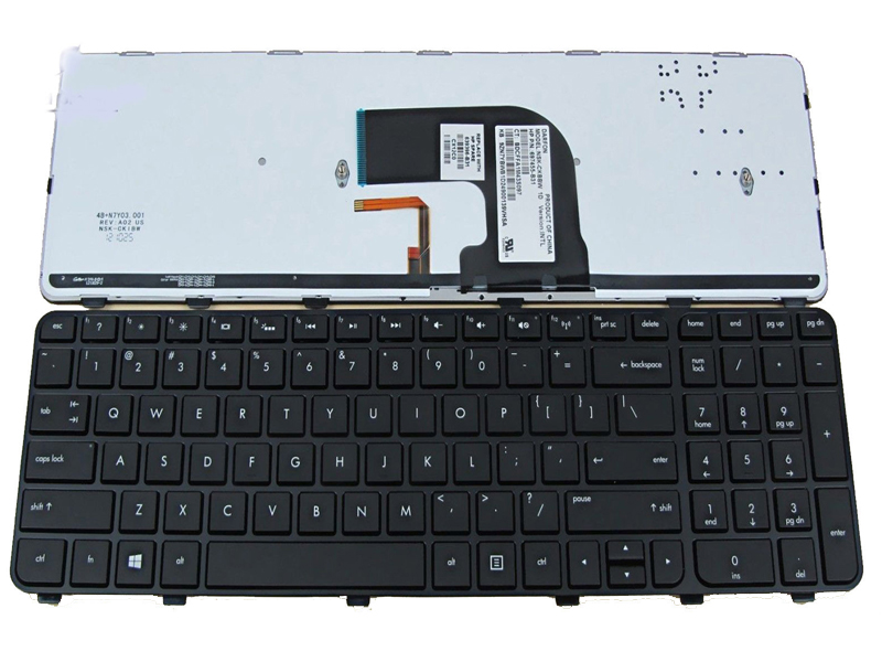 Genuine Keyboard for HP Pavilion DV6-7000 Series Laptop -- with Frame
