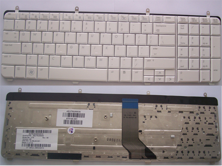 Genuine New HP Pavilion DV7-2000 Series Laptop Keyboard -- [Color: White]