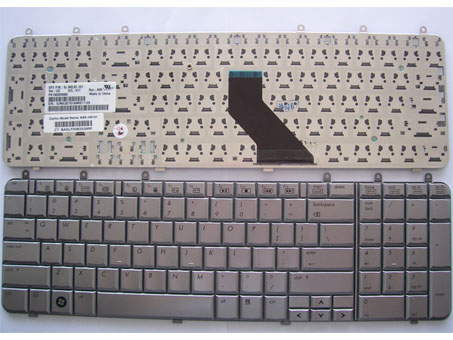 Genuine New HP Pavilion DV7 Series Laptop Keyboard-- [Color: Silver]